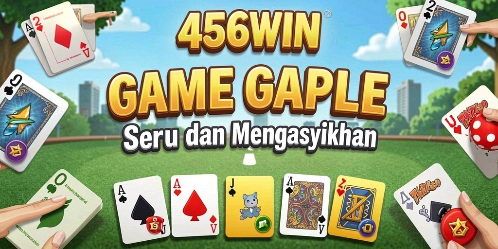Tampilan gameplay Gaple yang seru di 456WIN.