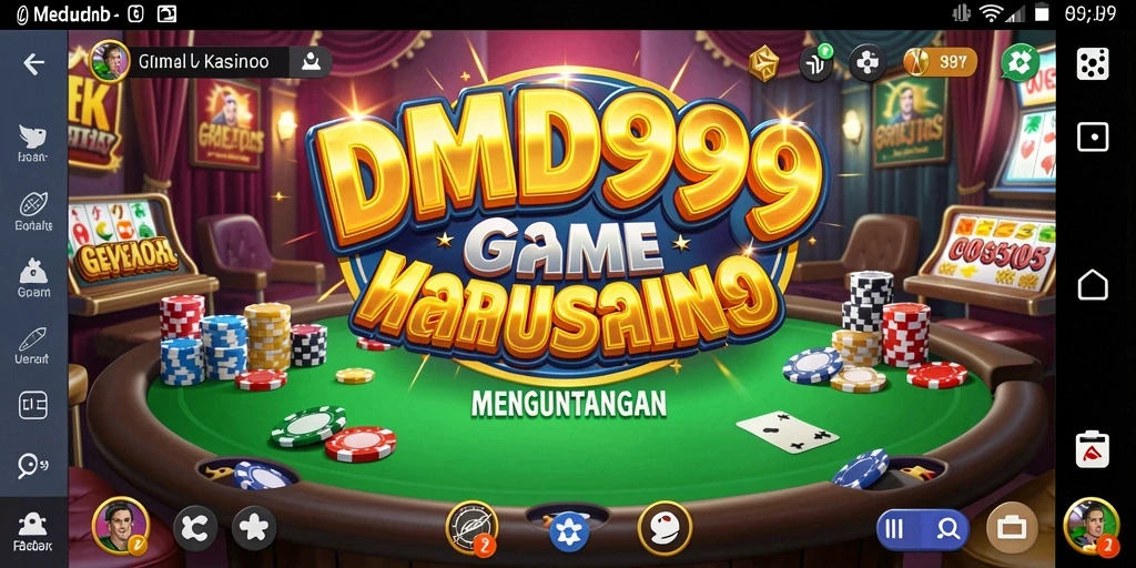 Tampilan gameplay DMD999 yang seru dan menarik.