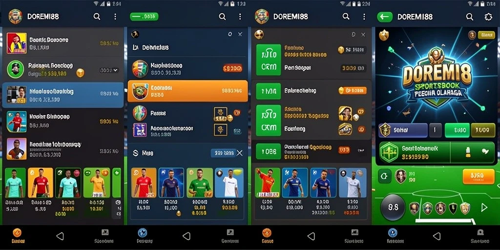 Tampilan menarik dari gameplay Sportsbook DOREMI88 yang penuh aksi.