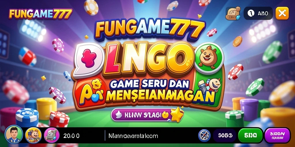Tampilan gameplay seru dari FUNGAME777 dengan Bingo yang mengasyikkan.