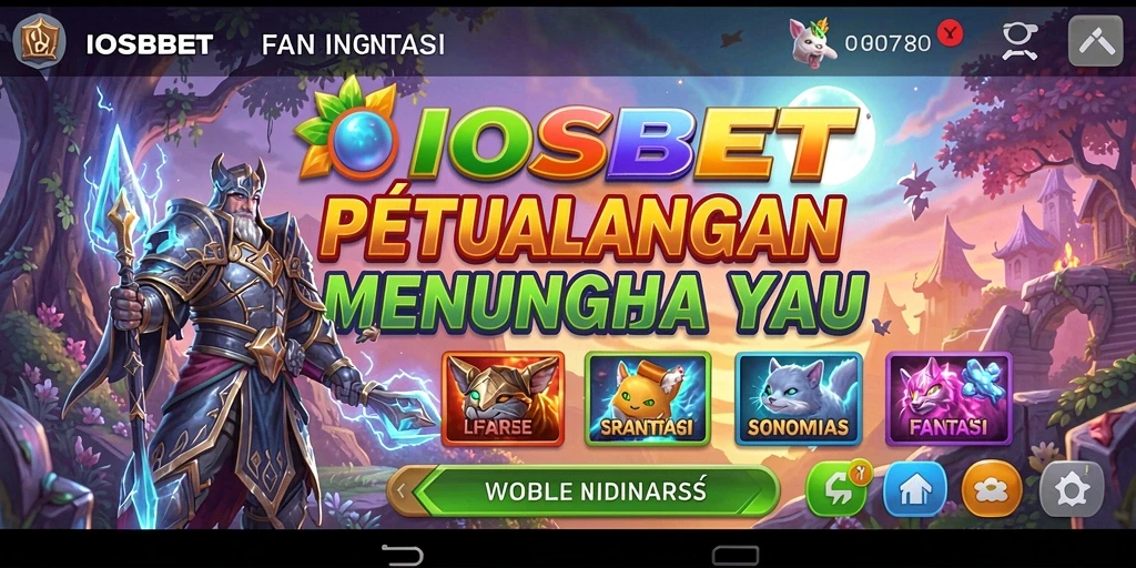 Tampilan gameplay memukau dari IOSBET dengan aksi RPG yang mendalam.