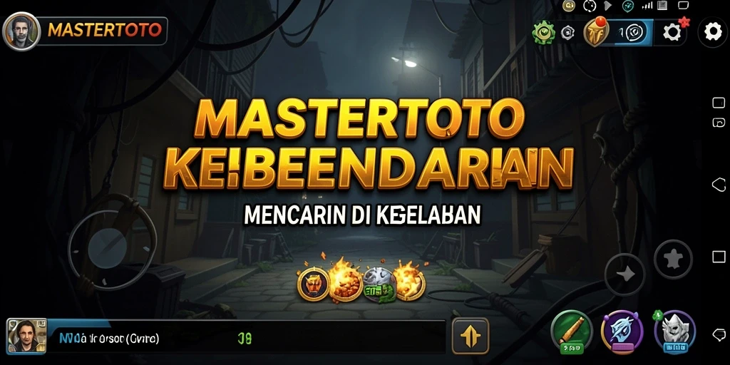 Gameplay MASTERTOTO menampilkan momen-momen seram yang mendebarkan.
