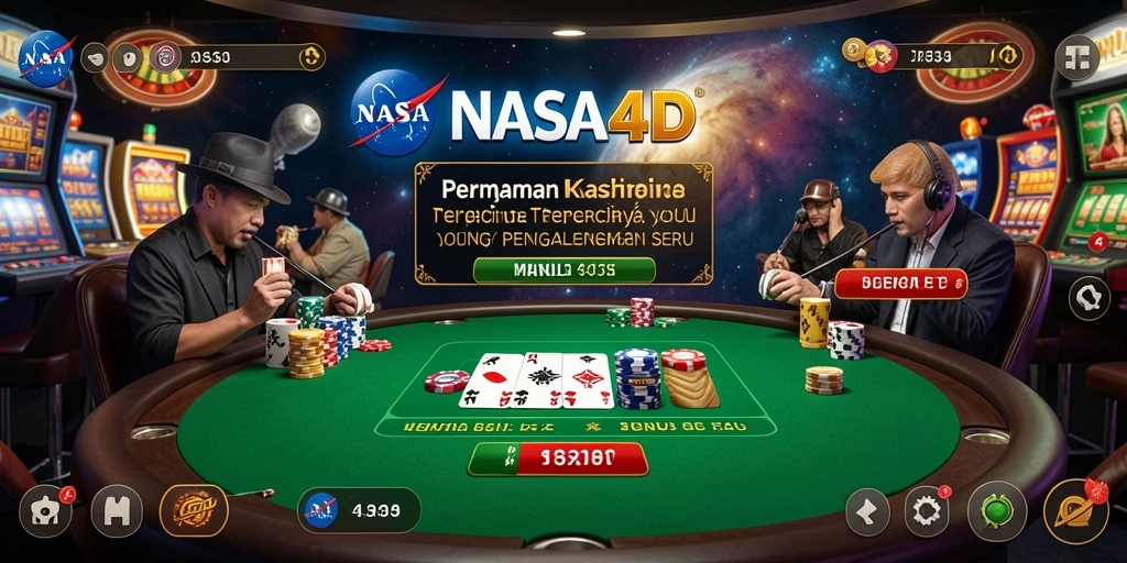 Screenshot NASA4D menunjukkan gameplay Kasino yang mengasyikkan dan interaktif.