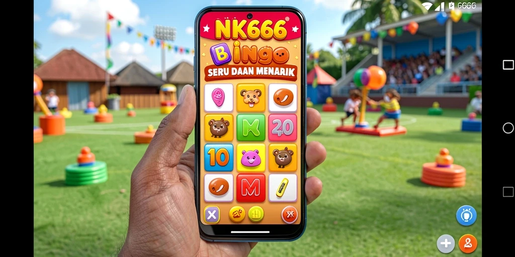 Screenshot gameplay NK666 yang menampilkan keseruan bermain Bingo.