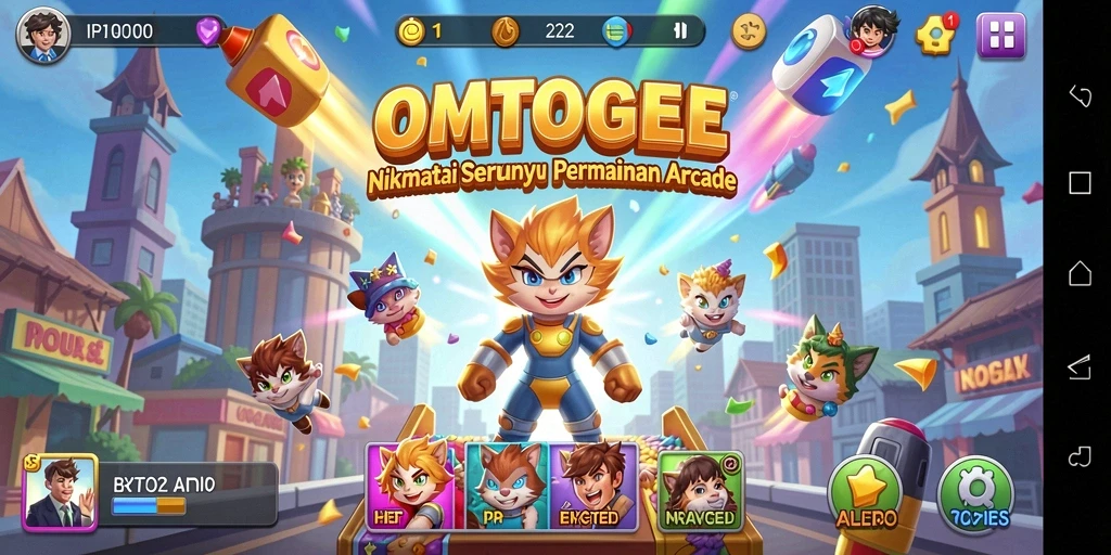 Tampilan gameplay seru dari OMTOGEL yang menantang dan mengasyikkan.