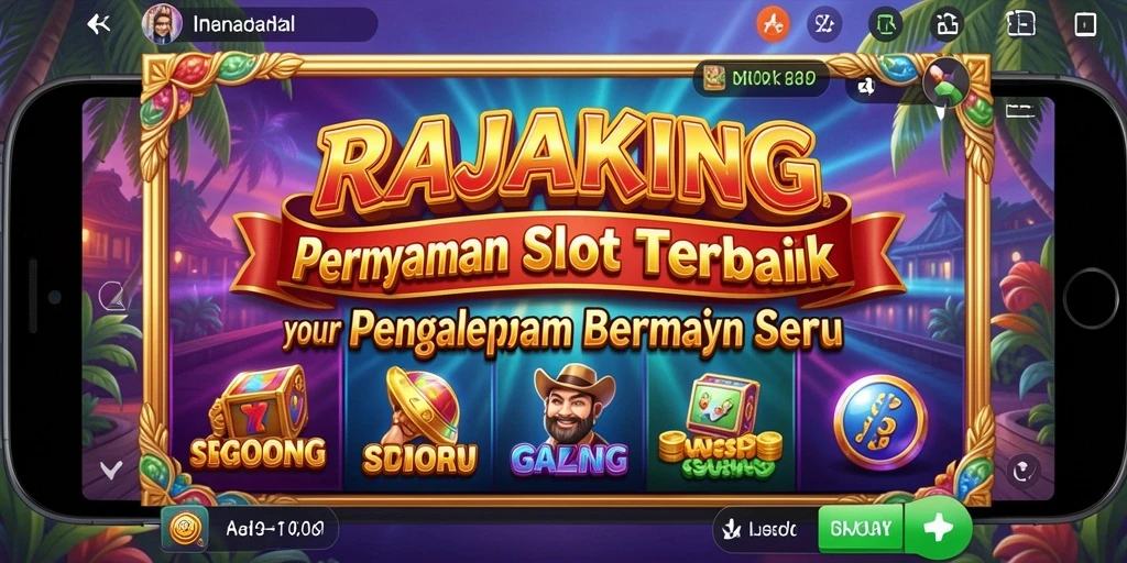 Screenshot gameplay RAJAKING menampilkan berbagai slot menarik dengan grafis mengesankan.