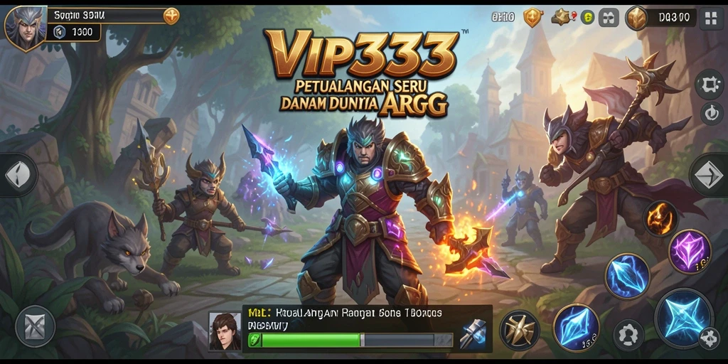 Gameplay menakjubkan dalam dunia ARPG VIP333.