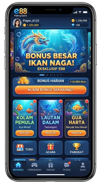 Proses unduh aplikasi yang cepat dan aman di e88.